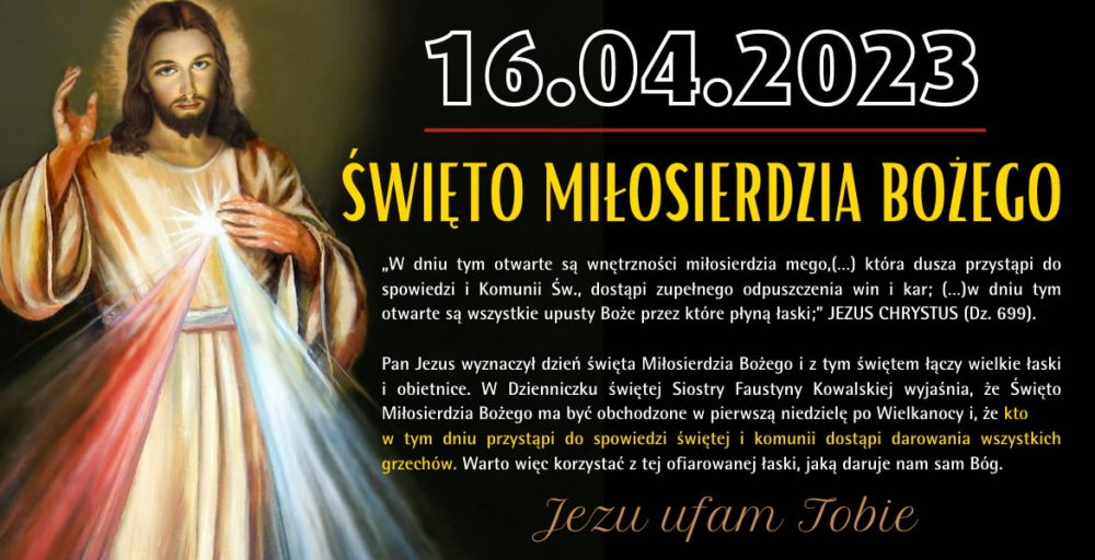 Niedziela Miłosierdzia Bożego