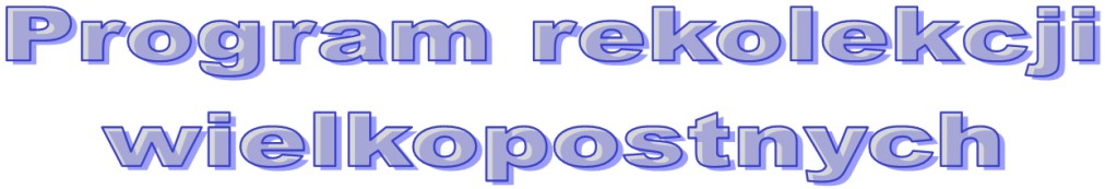 Program regolekcji wielkopostnych 2025